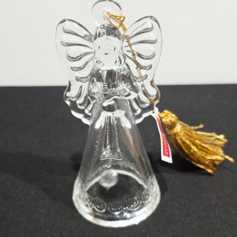 NEW Marquis by Waterford Glass Angel Annual‎ Bell Ornament